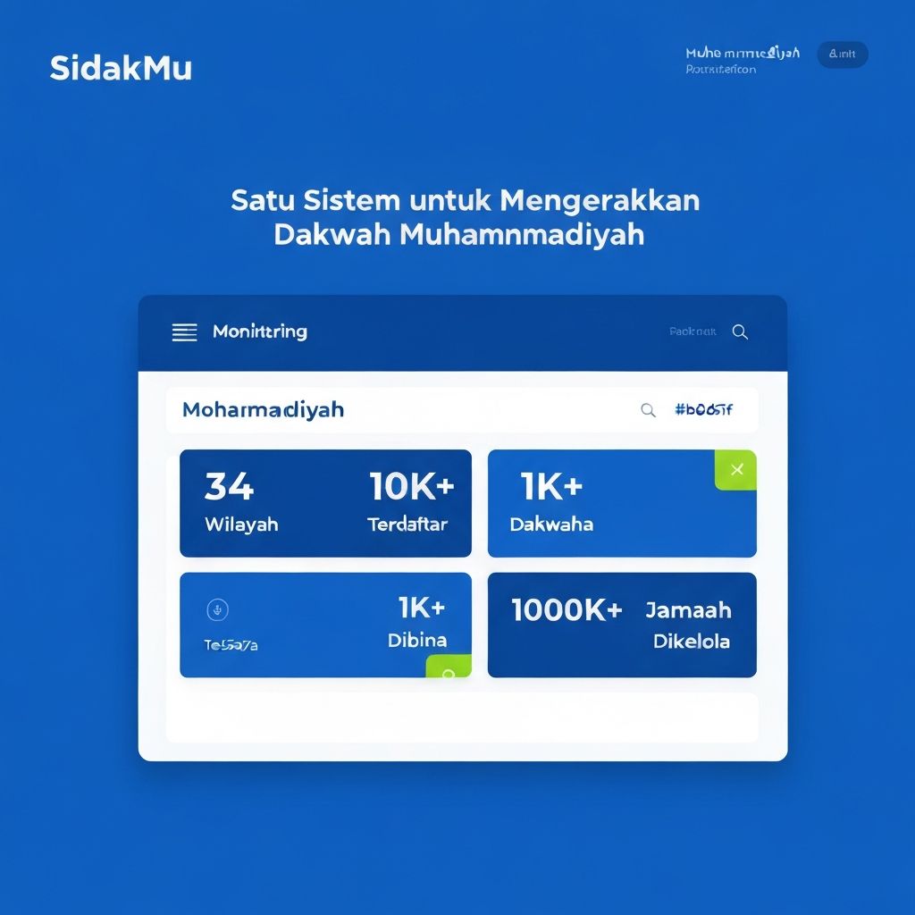 SidakMu - Muhammadiyah Management System